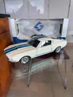 Superbe ford Mustang Shelby Gt500 1967 1:18 nickel, Ophalen of Verzenden, Zo goed als nieuw, Auto, Solido