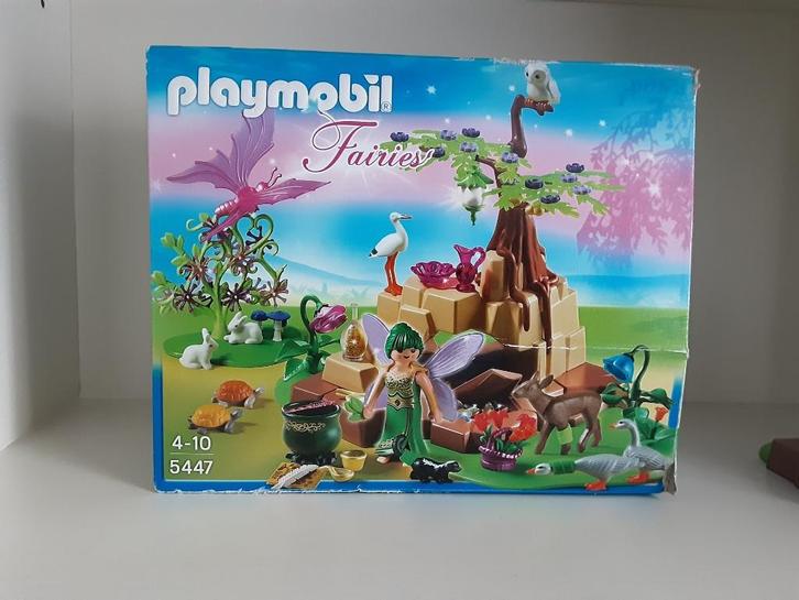 PLaymobil fee Elixia in het toverbos - compleet, Kinderen en Baby's, Speelgoed | Playmobil, Zo goed als nieuw, Complete set, Ophalen of Verzenden