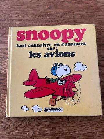 LIVRE ENFANT ANCIEN SNOOPY / LES AVIONS beschikbaar voor biedingen