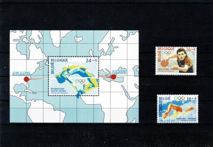 1996 Olympische spelen Atlanta, Postzegels en Munten, Postzegels | Europa | België, Postfris, Overig, Olympische Spelen, Postfris