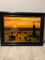 Schilderij Zeezicht op Oostende, Antiek en Kunst, Ophalen