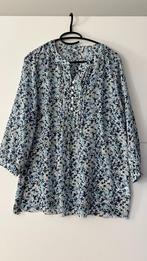 Damart multicolor blouse met print en knoopjes, Comme neuf, Bleu, Damart, Taille 42/44 (L)