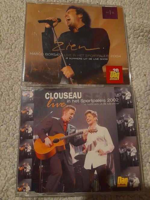 Live-cd´s Marco Borsato & Clouseau in het sportpaleis, CD & DVD, CD | Néerlandophone, Comme neuf, Pop, Enlèvement ou Envoi