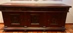 Dressoir - prachtige gravures, Huis en Inrichting, Kasten | Ladekasten, Ophalen, Gebruikt, Eikenhout, 3 of 4 laden