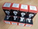 9x nieuw bajonet lamp kogellamp fitting B22 mat 40 watt, Huis en Inrichting, Lampen | Losse lampen, Nieuw, Bajonetsluiting, Antiek of retro