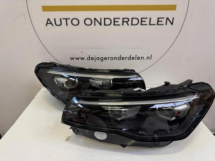 VW TIGUAN 571 VOL LED KOPLAMPEN 571941036C 571941035C COMPL., Auto-onderdelen, Verlichting, Volkswagen, Gebruikt