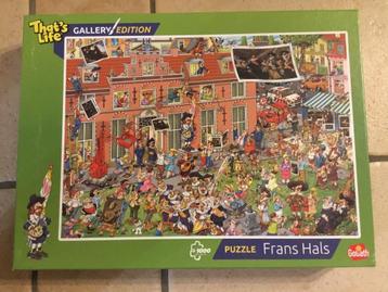 Puzzel Goliath 1000 That's life gallery edition Frans Hals beschikbaar voor biedingen
