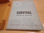 air force survival training edition manual '69, Boeken, Natuur, Ophalen of Verzenden, Zo goed als nieuw, Overige onderwerpen