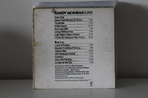 LP: Randy Newman – Live, Cd's en Dvd's, Vinyl | Rock, Ophalen of Verzenden