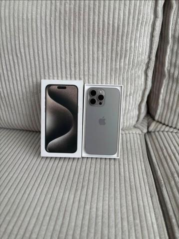 iPhone 15 Pro Max – 256GB – Natural Titanium – Nieuwstaat! beschikbaar voor biedingen