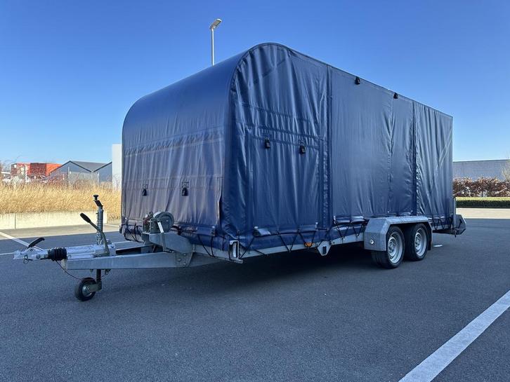 Remorque transport de voitures (prix tva c), Auto diversen, Aanhangers en Bagagewagens, Zo goed als nieuw, Ophalen