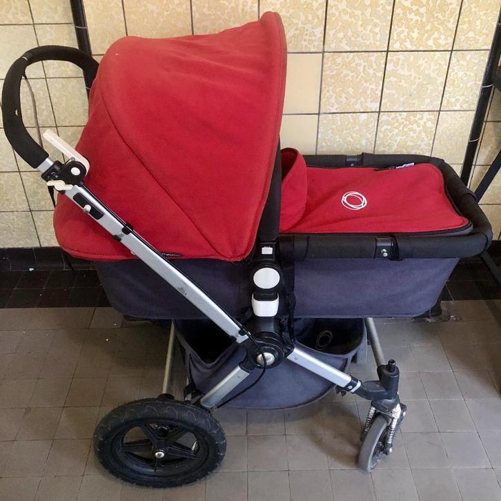 Bugaboo cameleon, Enfants & Bébés, Poussettes & Combinaisons, Utilisé, Poussette, Bugaboo, Pneus, Avec nacelle, Tige de poussée réglable