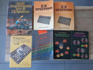 7 boeken voor sinclair zx spectrum