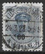 Luxemburg 1927/1929 - Yvert 199 - Charlotte - 60 c. (ST), Verzenden, Luxemburg, Gestempeld