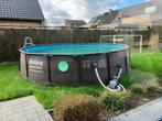 zwembad bestway steel frame swim vista series, Tuin en Terras, Gebruikt, Rond, 300 cm of meer, Ophalen
