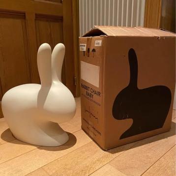 Queeboo Witte Design Kinderstoel Rabbit Chair(nieuwstaat!) beschikbaar voor biedingen