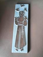 Keramische wanddecoratie, Franciscus van Assisi, Antiek en Kunst, Ophalen of Verzenden