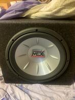 Subwooferkist MTX 600 Watt, Auto diversen, Autospeakers, Ophalen of Verzenden