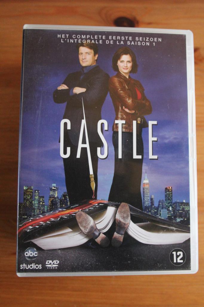 Castle  seizoen 1-2-3-4-5               leuke serie!, Cd's en Dvd's, Dvd's | Tv en Series, Zo goed als nieuw, Non-fictie, Vanaf 12 jaar