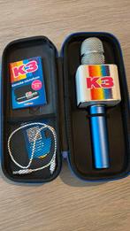Karaoke microfoon K3, Ophalen, Zo goed als nieuw, Zangmicrofoon, Draadloos