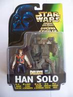 STARWARS DELUXE"HAN SOLO WITH SMUCKLER GEAR" UIT 1996, Verzamelen, Ophalen of Verzenden, Zo goed als nieuw, Actiefiguurtje