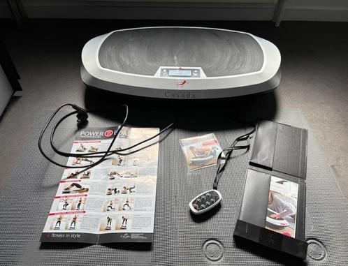 Powerboard Casada, Sport en Fitness, Fitnessapparatuur, Gebruikt, Trilplaat, Armen, Benen, Borst, Buik, Rug, Overige materialen