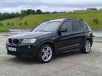 BMW X3 2.0 dA xDrive20 PACK M VOLLEDIGE OPTIE, Auto's, BMW, Automaat, Euro 5, Zwart, Blauw