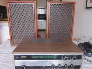 Akai AA6300  met vintage boxen beschikbaar voor biedingen