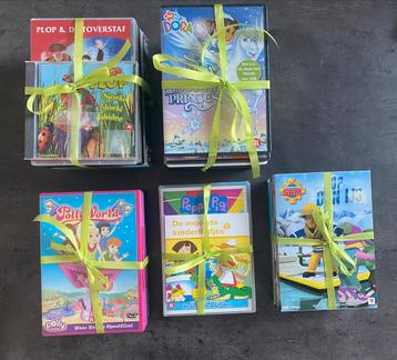 Groot pakket kinder-dvd’s – verschillende sets beschikbaar voor biedingen