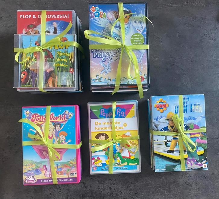Groot pakket kinder-dvd’s – verschillende sets, Cd's en Dvd's, Dvd's | Kinderen en Jeugd, Zo goed als nieuw, Film, Overige genres