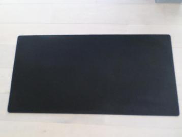 Tapis de bureau XXL - 120x60cm - Noir, Informatique & Logiciels, Enlèvement, Gaming tapis de souris, Neuf