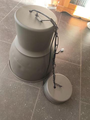 Lustre/suspension "vintage" gris beschikbaar voor biedingen