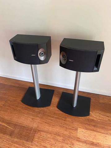 Bose 201 V luidsprekers met Bose FS-01 stands - topstaat beschikbaar voor biedingen