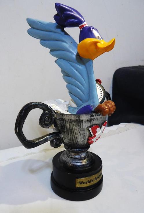 Road Runner Warner Bros 1994 rare👀😍🤗🤠💑🎁👌, Collections, Personnages de BD, Comme neuf, Statue ou Figurine, Looney Tunes