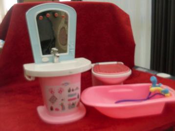 Baby Born - WC-lavabo-badje, Enlèvement ou Envoi, Comme neuf, Baby Pop