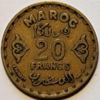 Marokko - 20 franc - 1371 (1952), Enlèvement, Monnaie en vrac, Autres pays
