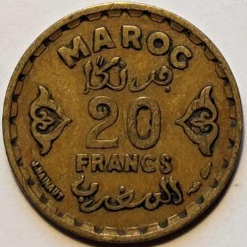 Marokko - 20 franc - 1371 (1952)