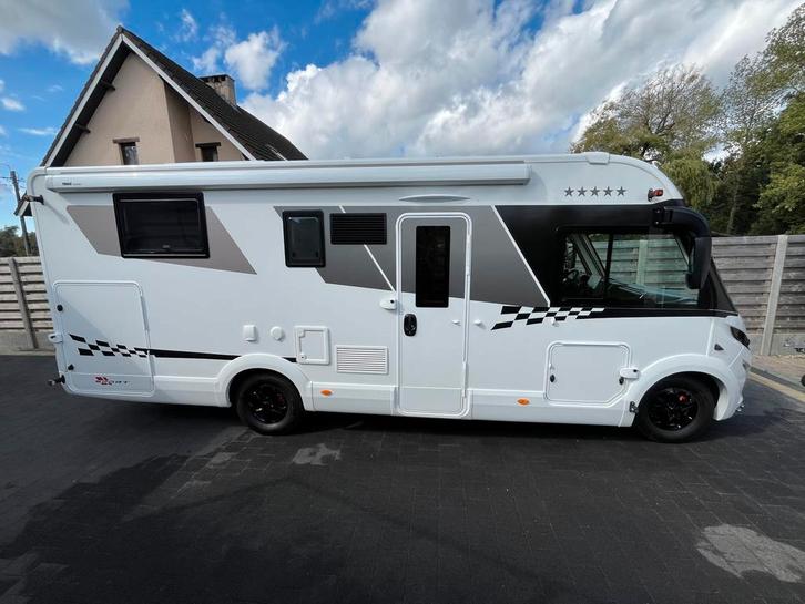 Mobilhome carat mc louis 879 slechts 7500km nieuwstaat, Caravans en Kamperen, Mobilhomes, Particulier, tot en met 5, Integraal