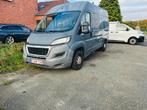 Peugeot Boxer 100.750km, Auto's, Voorwielaandrijving, Euro 5, Zwart, Leder
