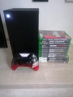 Xbox série x avec jeux et casque, Consoles de jeu & Jeux vidéo, Jeux | Xbox Series X & S, Comme neuf, Enlèvement