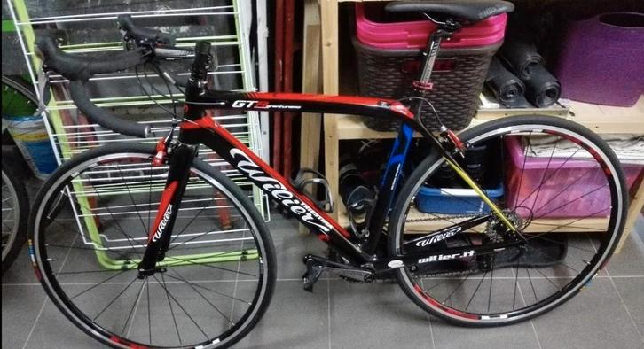 racefiets, Fietsen en Brommers, Fietsen | Racefietsen, Gebruikt, Heren, Overige merken, 10 tot 15 versnellingen, Carbon, 53 tot 57 cm