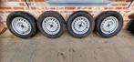 Setje 13 duimsvelgen met banden in heel goede staat, Auto-onderdelen, Banden en Velgen, Ophalen, 155 mm, 13 inch, Band(en)