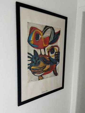 Karel appel poster  90 x 60 disponible aux enchères