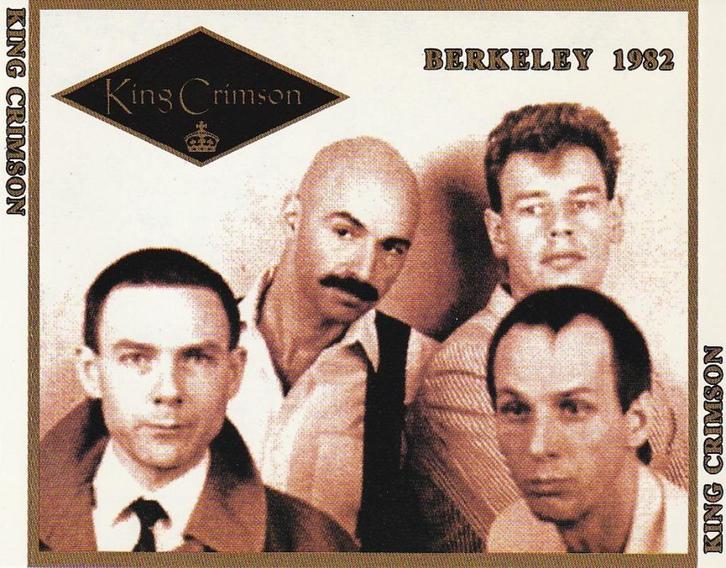 2 CD's - KING CRIMSON - Live Berkeley 1982, Cd's en Dvd's, Cd's | Rock, Nieuw in verpakking, Progressive, Verzenden