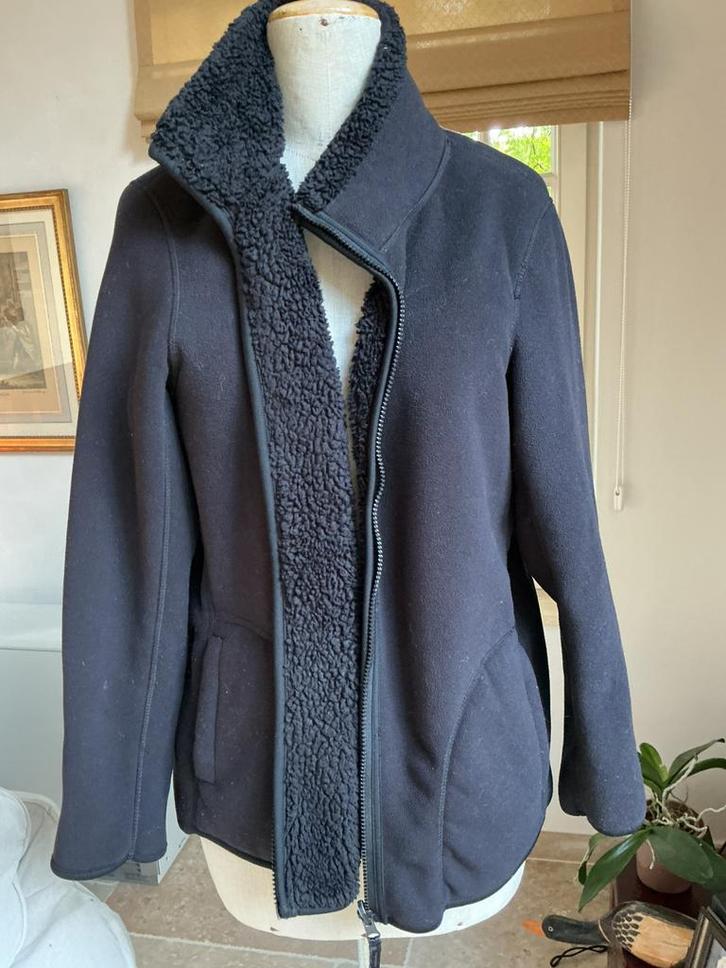 Warme wintervest maat 42, Kleding | Dames, Jasjes, Kostuums en Pakken, Zo goed als nieuw, Maat 42/44 (L), Zwart, Ophalen of Verzenden
