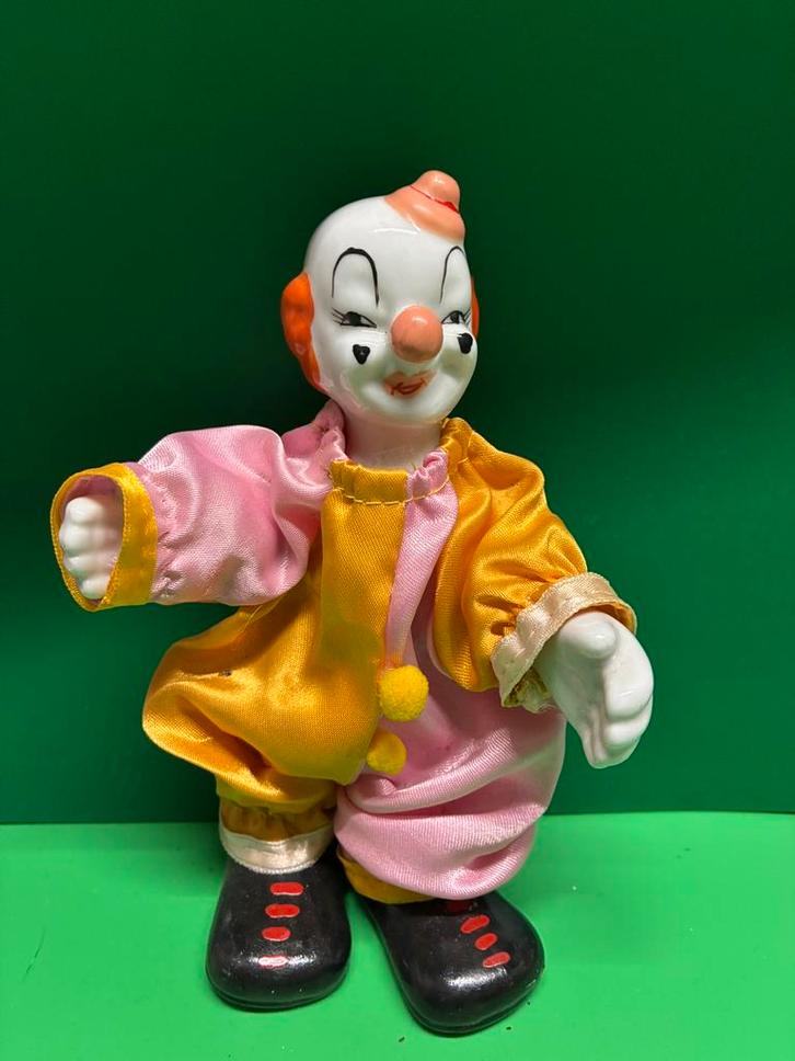 4 kleine clowns (stenen hoofd)- verzamelaars?, Verzamelen, Poppen, Gebruikt, Ophalen of Verzenden