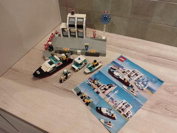 Lego 6540 haven politie Pier Police, Kinderen en Baby's, Speelgoed | Duplo en Lego, Gebruikt, Lego, Complete set, Ophalen of Verzenden