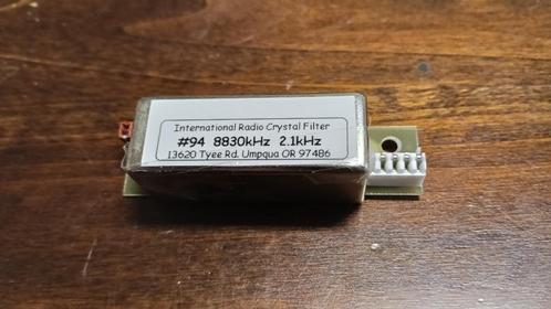 International Radio Crystal Filter (SSB 2.1Khz), Telecommunicatie, Zenders en Ontvangers, Zo goed als nieuw, Ontvanger, Ophalen of Verzenden