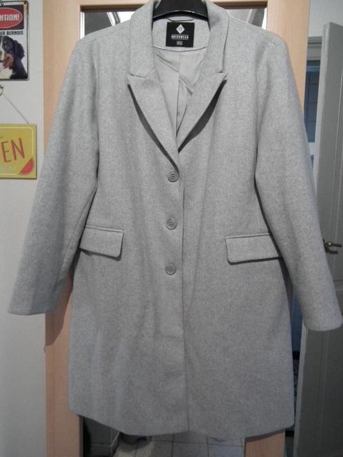 Gevoerde jas, lichtgrijs, maat XXL. Voor dames (Tex), Kleding | Dames, Jassen | Winter, Zo goed als nieuw, Maat 46/48 (XL) of groter
