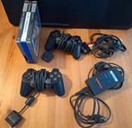3 jeux Playstation 2 + 2 manettes, Enlèvement, Utilisé